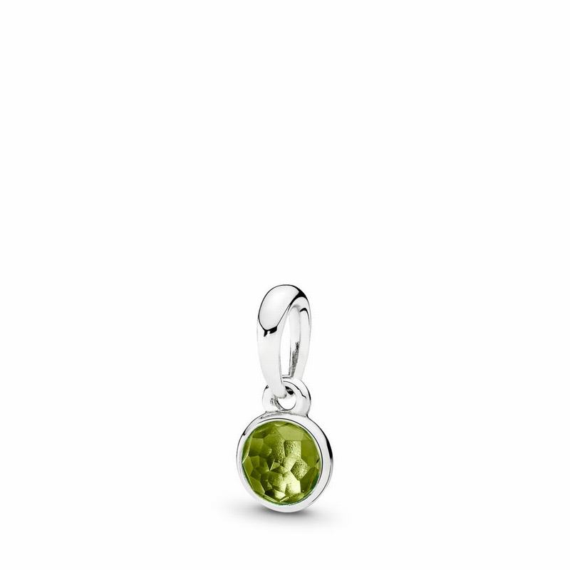 Pandora August Droplet Pendant NZ, Sterling Silver (240817-WTG)